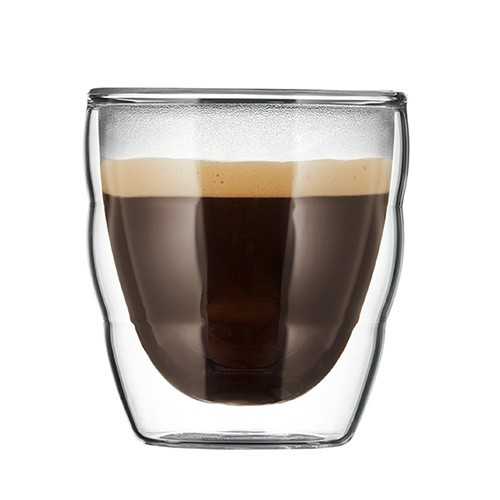 Verre double paroi 80 ml- Kinto - Tasses et verres à café